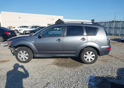 2012 Mitsubishi Outlander Es from USA, damaged, VIN JA4AS2AW9CU016038